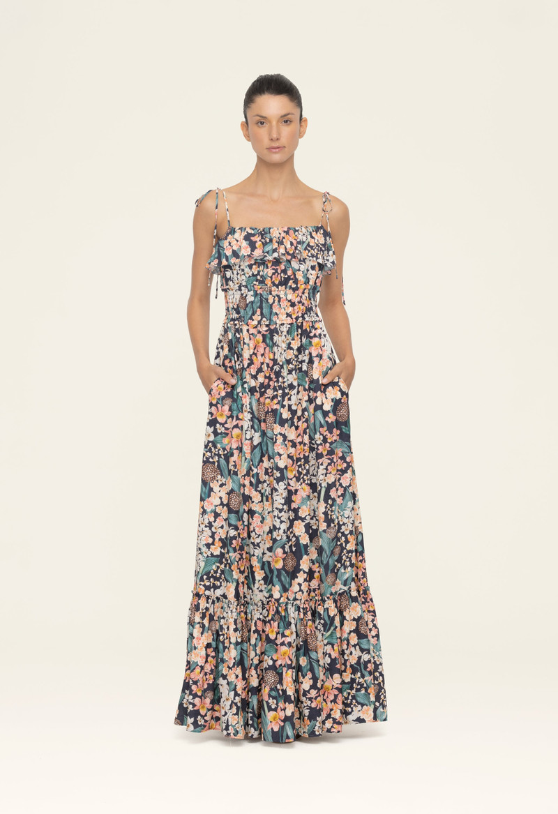 Agua by Agua Bendita Coco Danza Maxi Dress outlook