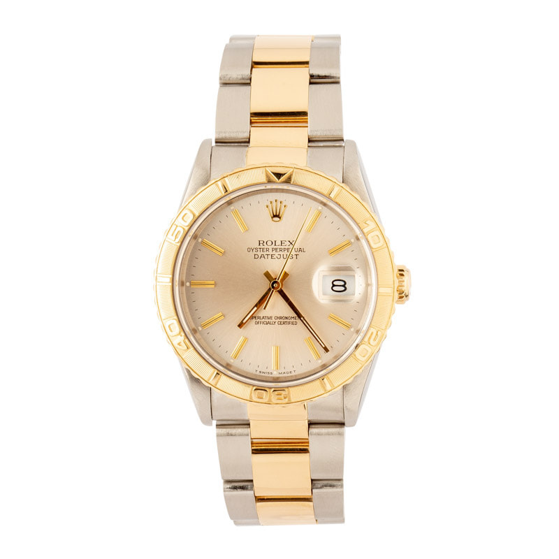 Pre-Owned Rolex Thunderbird Datejust 16263 Turn-o-Graph Bezel - 2