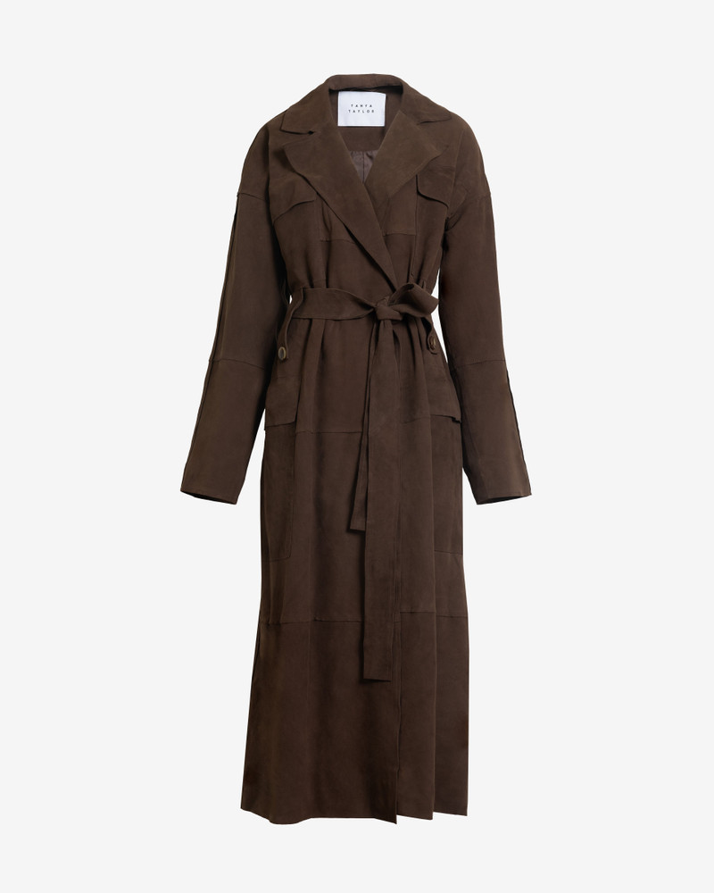 SUEDE CLAYTON COAT 1