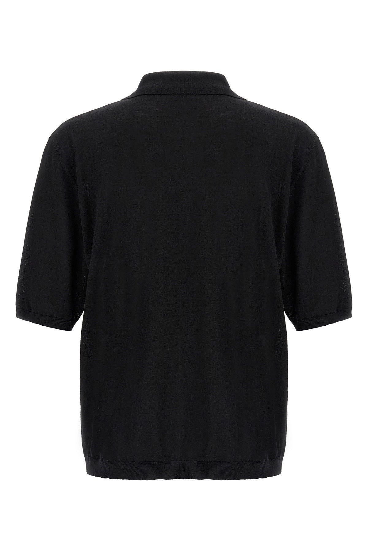Saint Laurent Men Wool Polo Shirt - 2