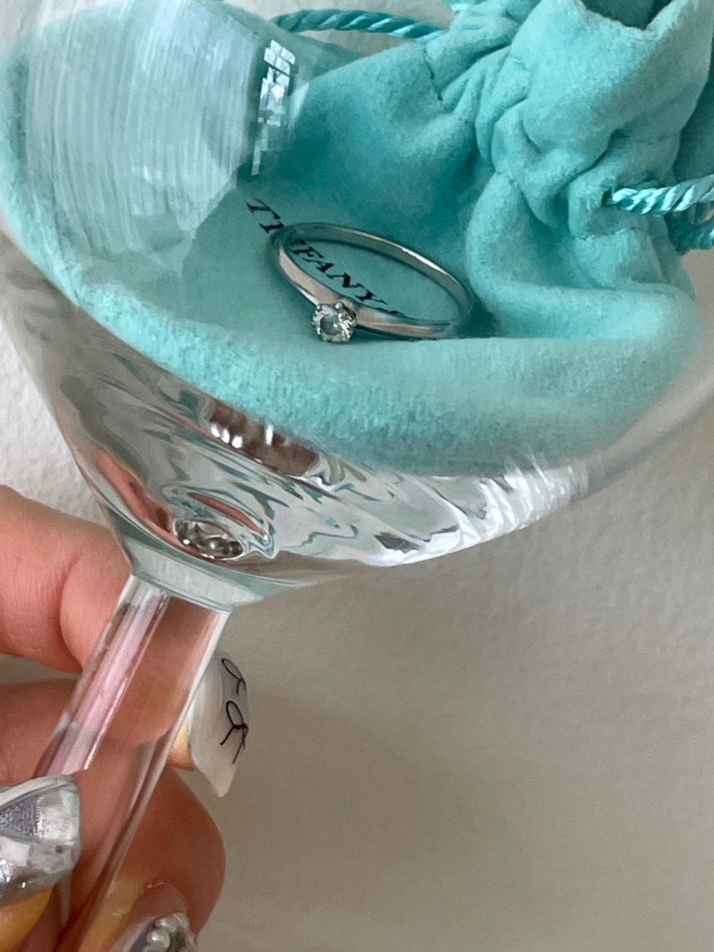 Tiffany - Tiffany & Co. 0.2 Carat Diamond Wedding Ring - 4