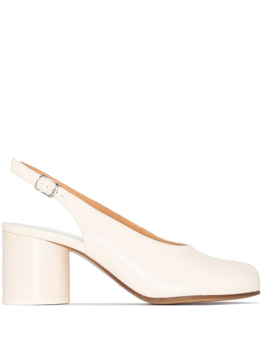 Tabi toe slingback pumps - 1