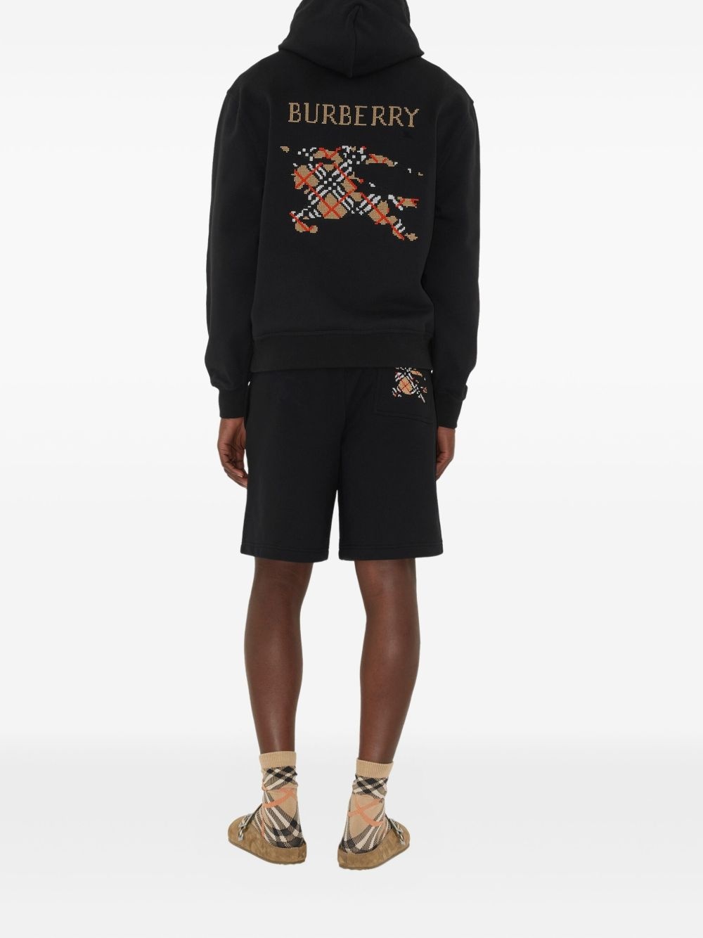 Equestrian Knight-stitch hoodie - 4