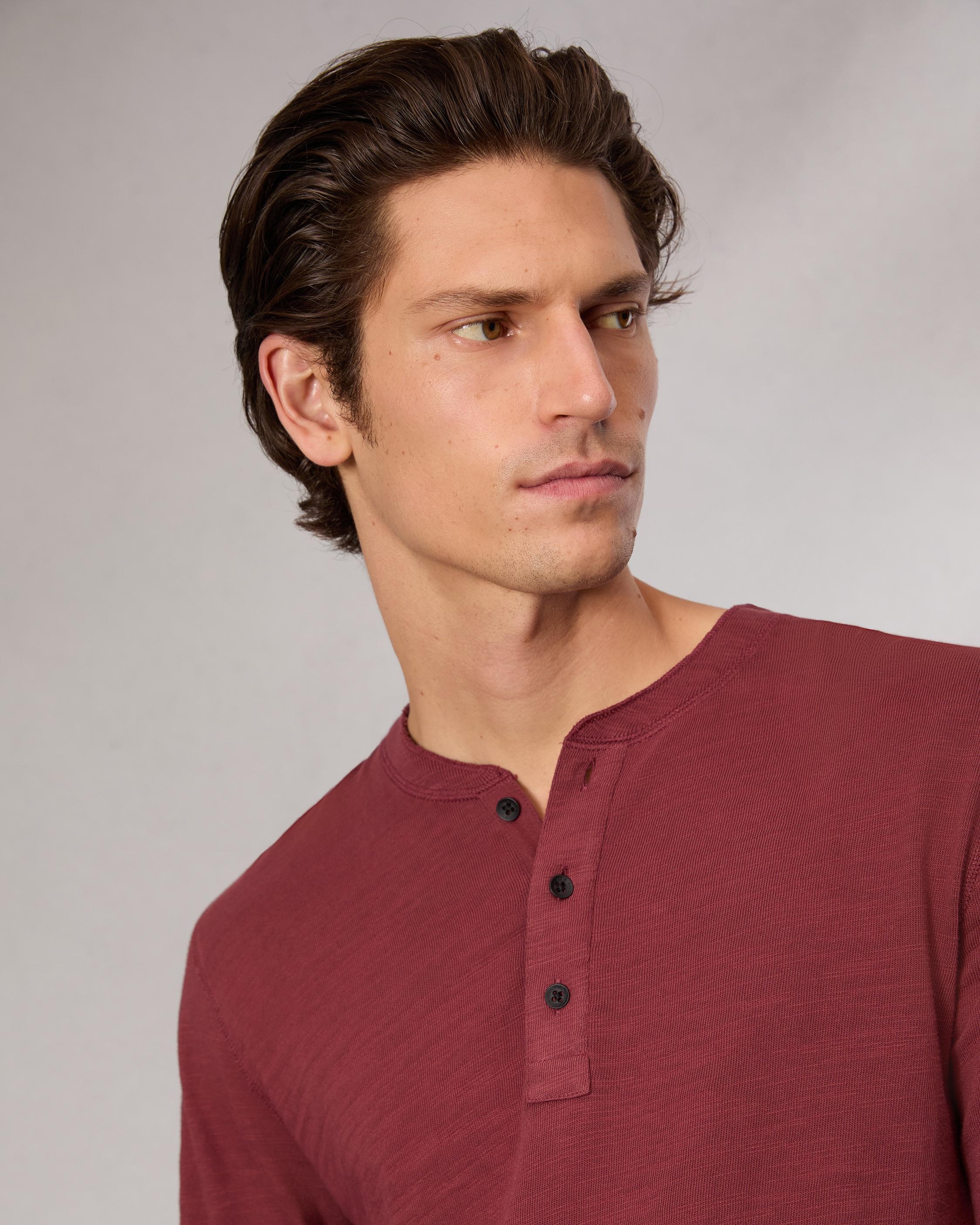 Classic Flame Henley - 6