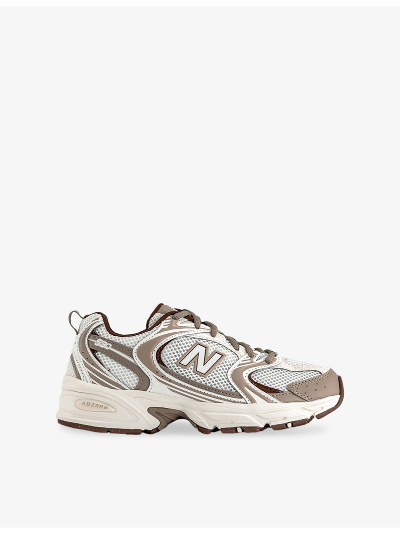 MR530 Leather And Mesh Trainers 1