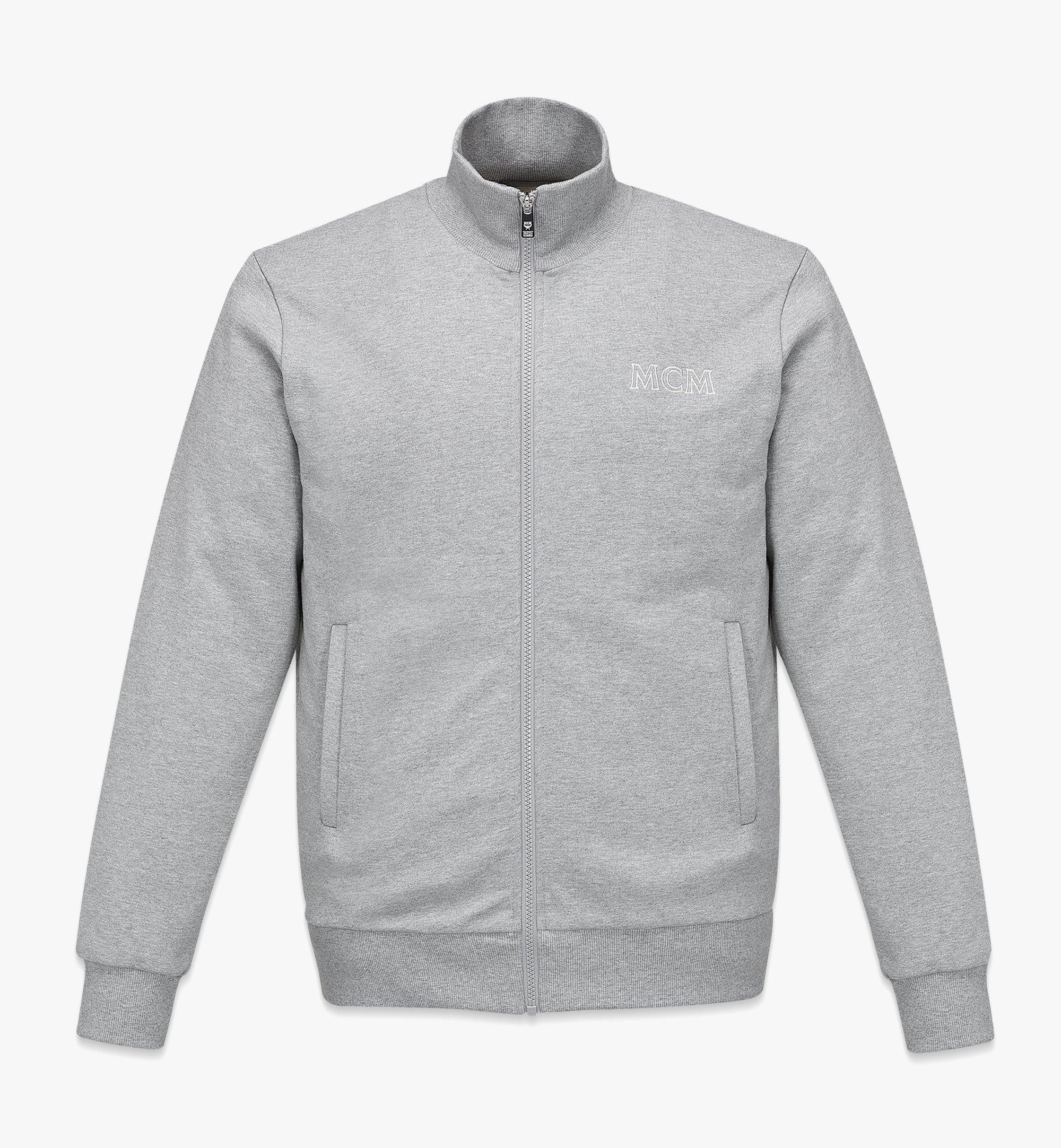 Men’s MCM Essentials Logo Track Jacket in Organic Cotton - 1