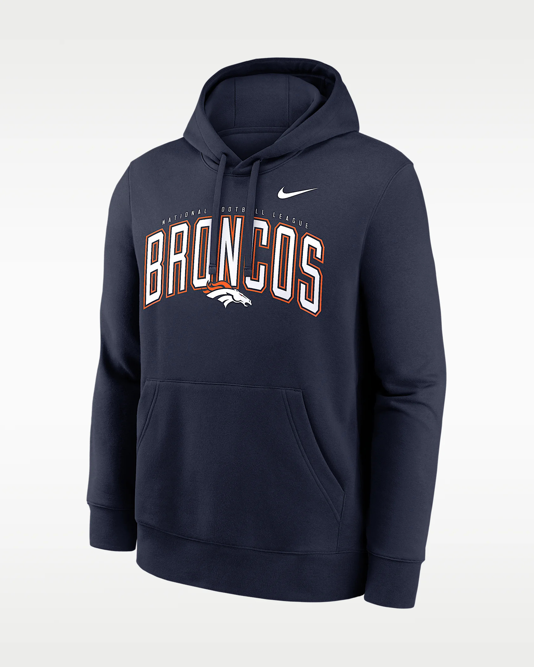 Denver Broncos Club Men's Nike NFL Pullover Hoodie - 1