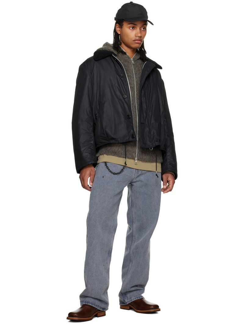 Our Legacy Beige Twisted Long Sleeve T-Shirt outlook