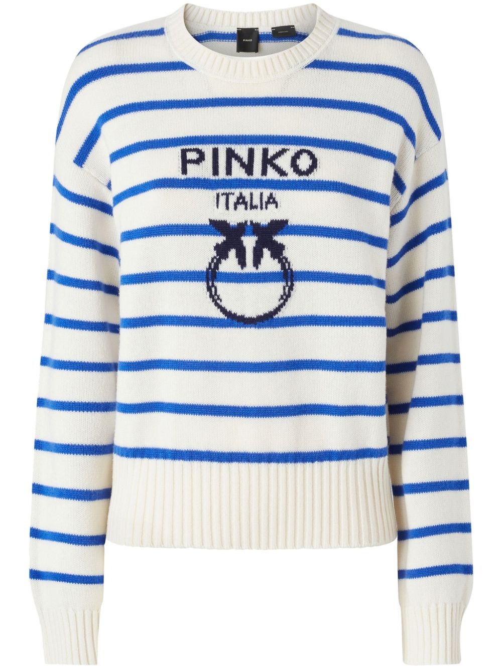 Love Birds-intarsia sweater - 1