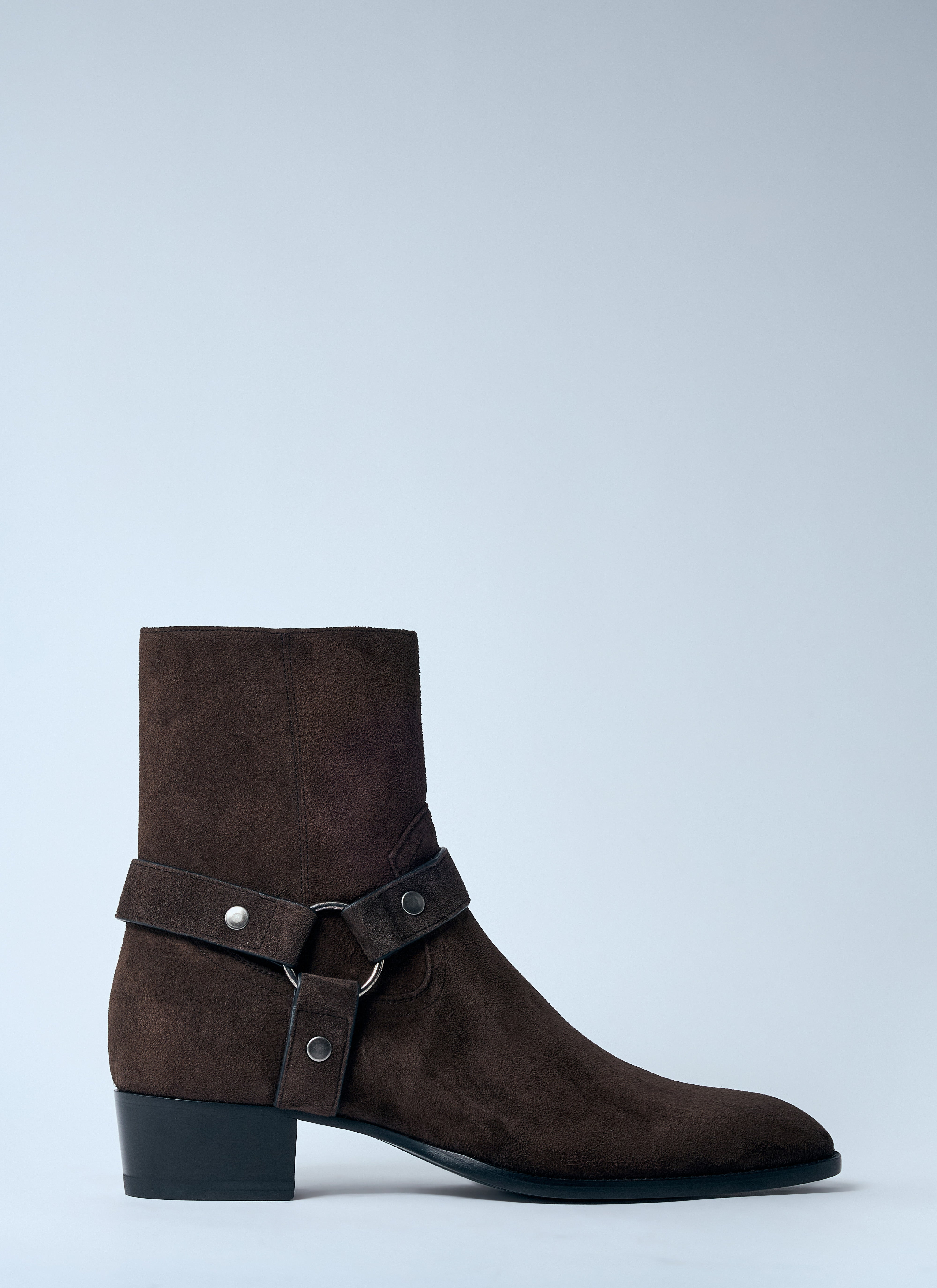 Saint Laurent Men Wyatt Harness Boots - 7