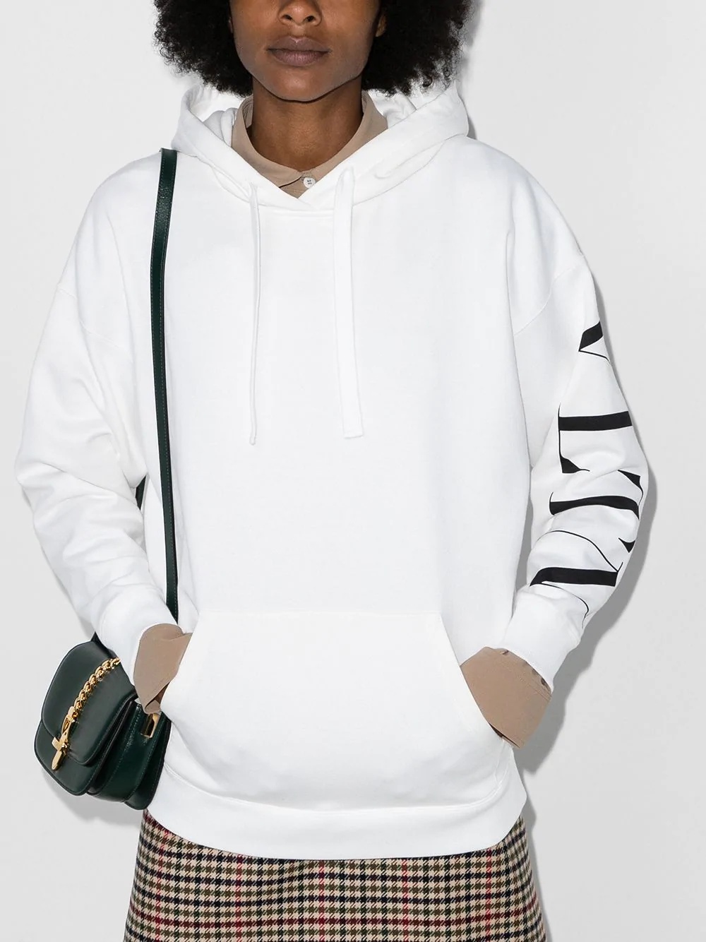 VLTN logo-print hoodie - 2