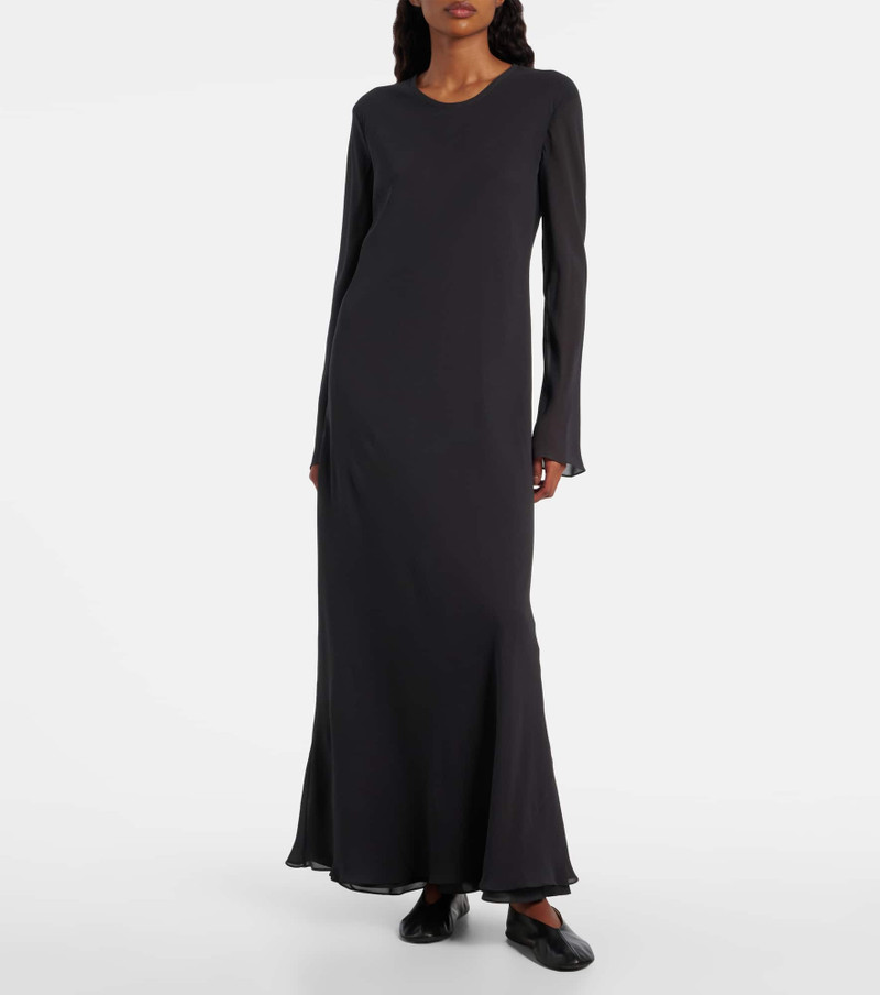 The Row Merita silk maxi dress outlook
