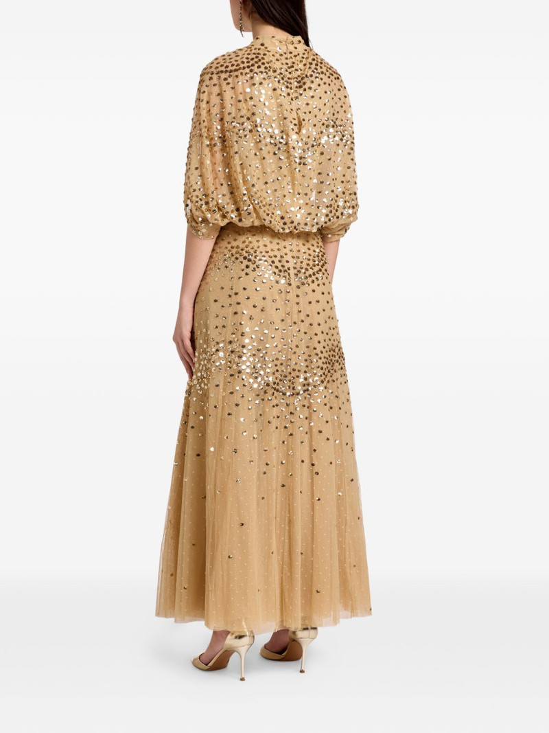 sequin-embellished midi dress 3