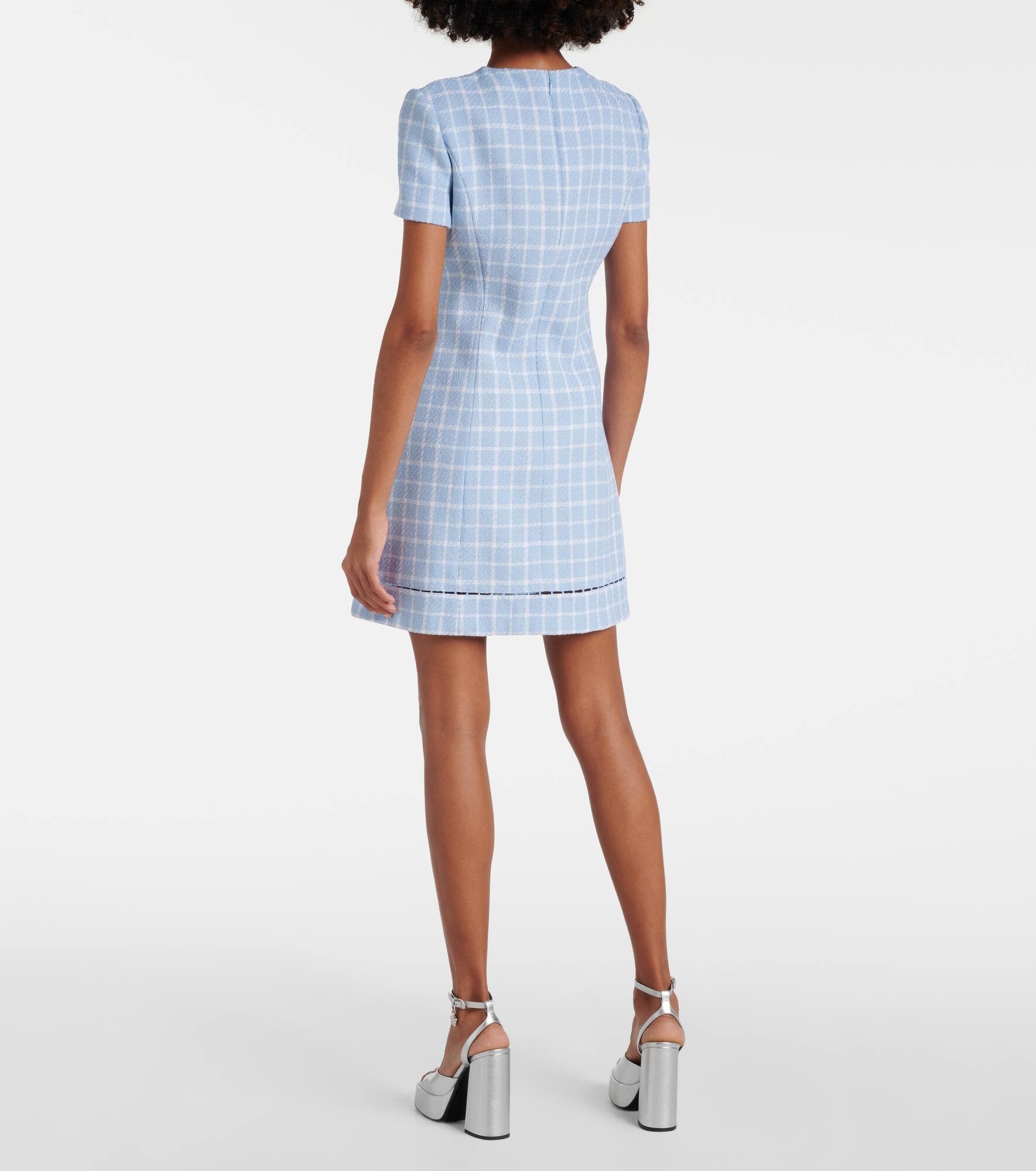 Medusa '95 wool-blend tweed minidress - 3