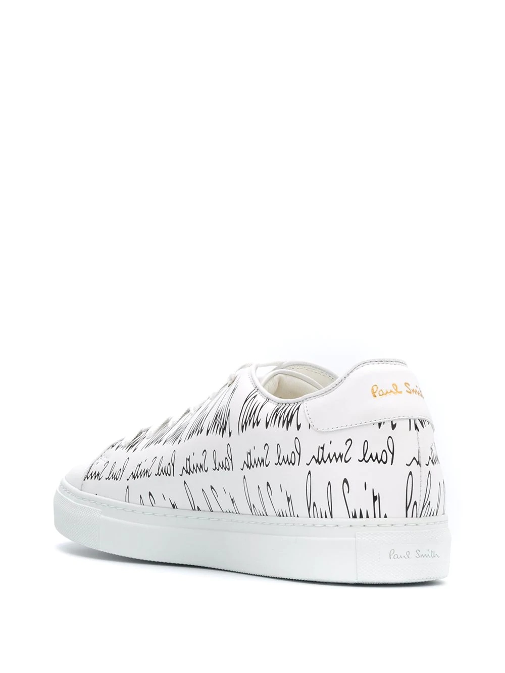 graphic-print low-top sneakers  - 3