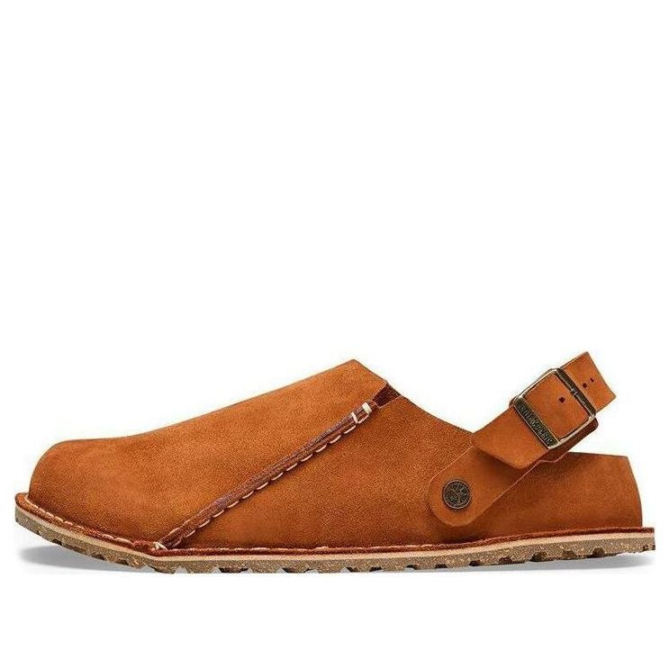 Birkenstock Lutry Premium Suede Leather Narrow Fit 'Mink' 1025390 - 1