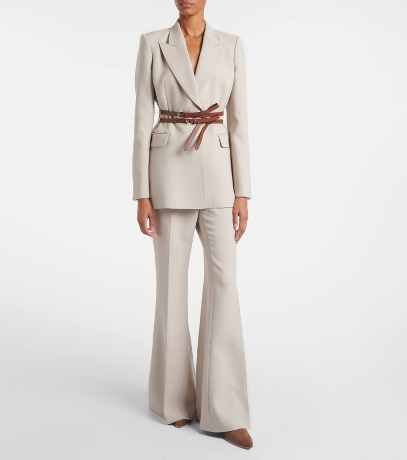 GABRIELA HEARST Belted wool blazer outlook