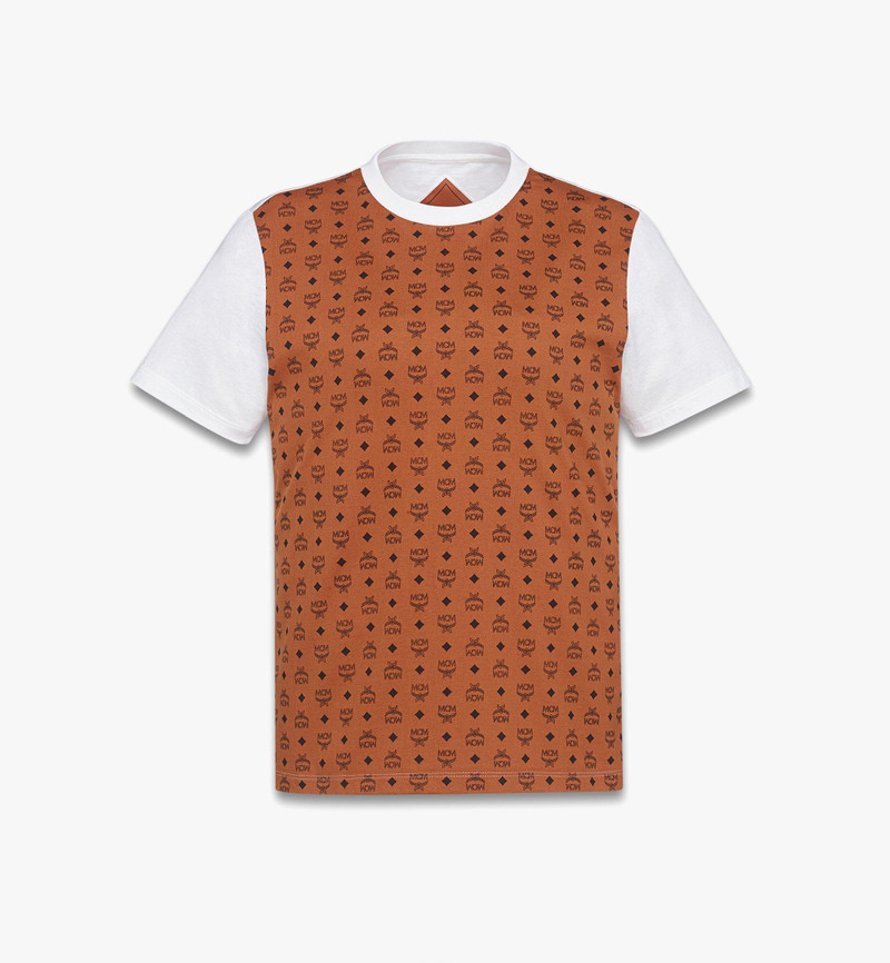 Monogram Print T-Shirt in Organic Cotton 1
