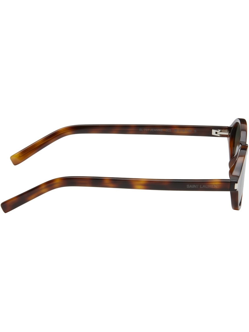 SAINT LAURENT Brown SL 751 Jeanne Sunglasses outlook