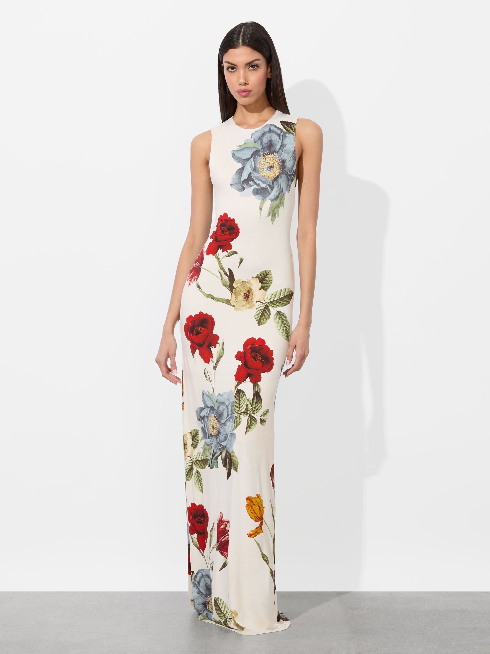 DELORA OPEN BACK MAXI DRESS - 2