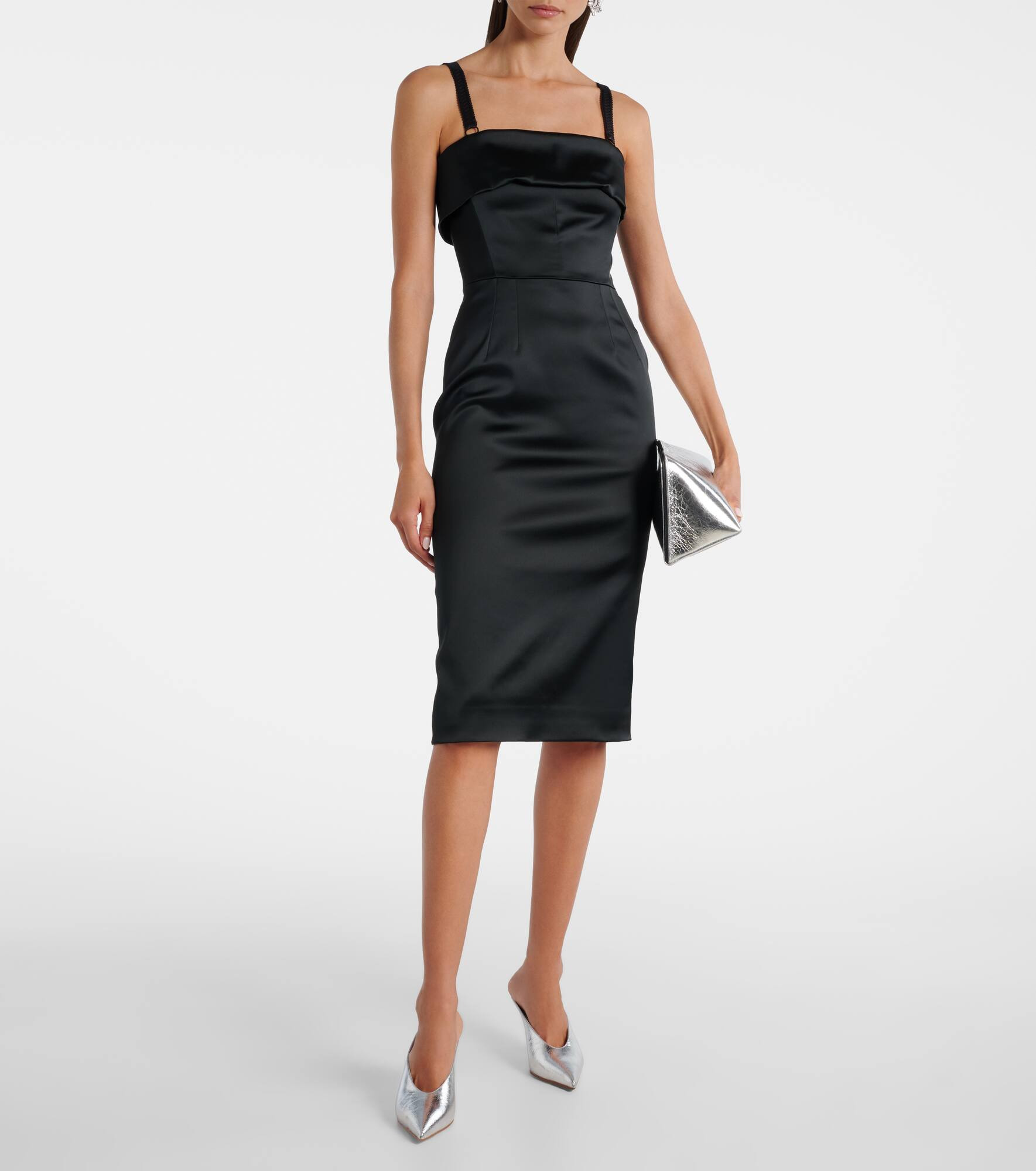 Miss Z 80 metallic leather mules - 3