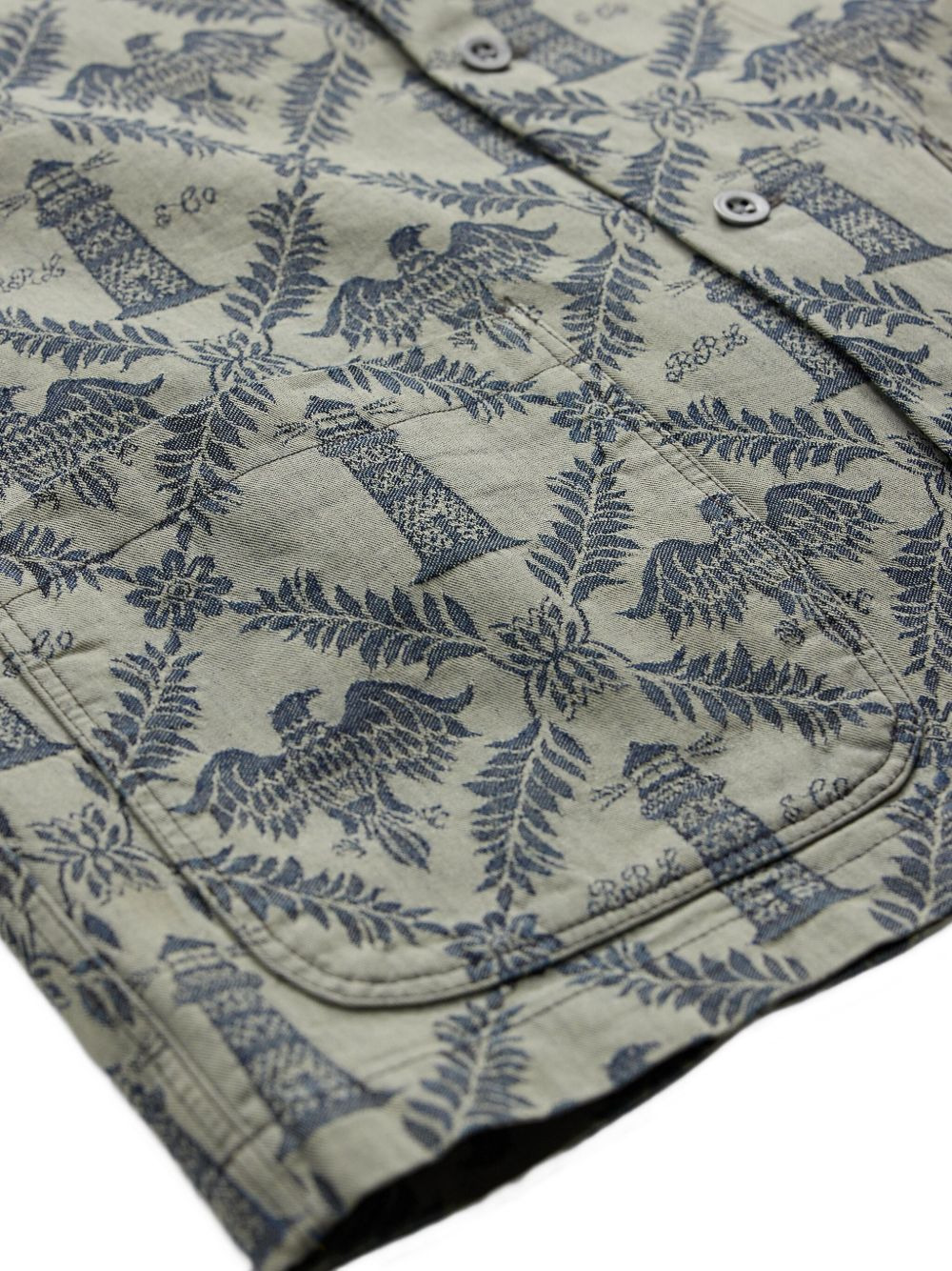 jacquard short-sleeve shirt - 4