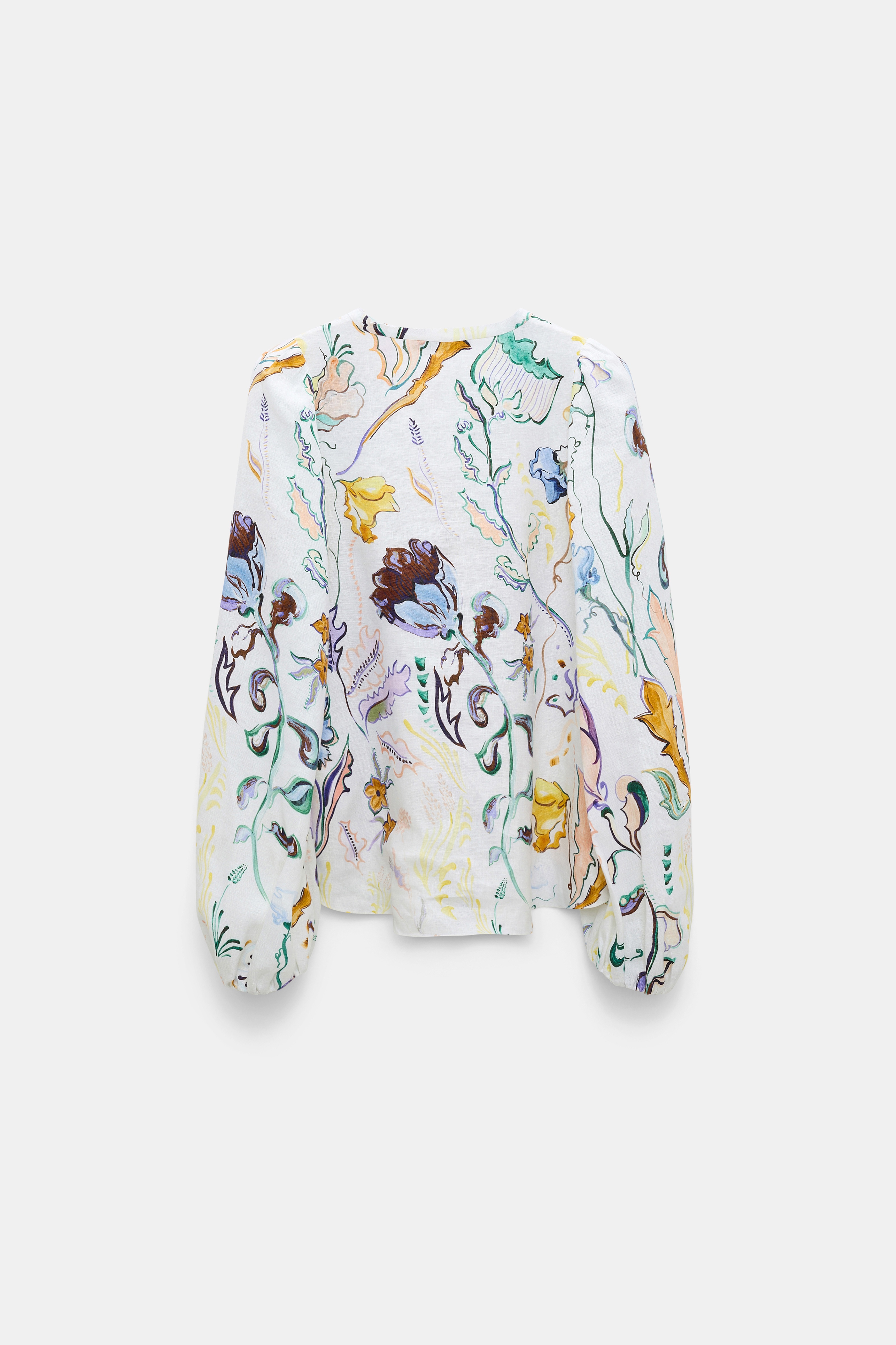 FLORAL POWER blouse - 8