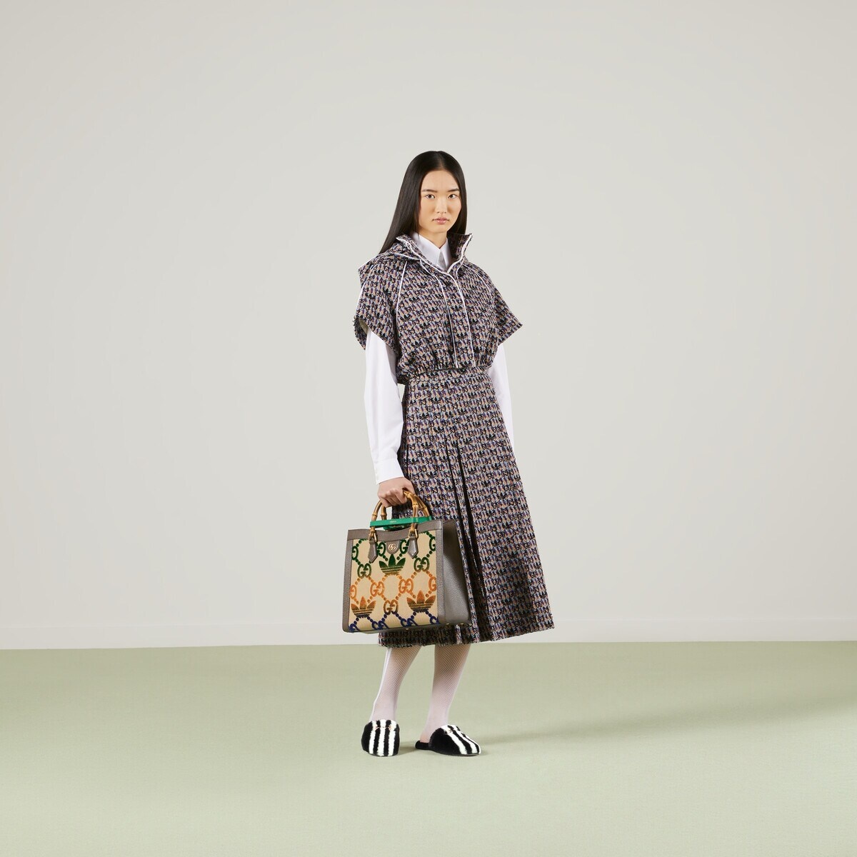 adidas x Gucci GG Trefoil skirt - 2