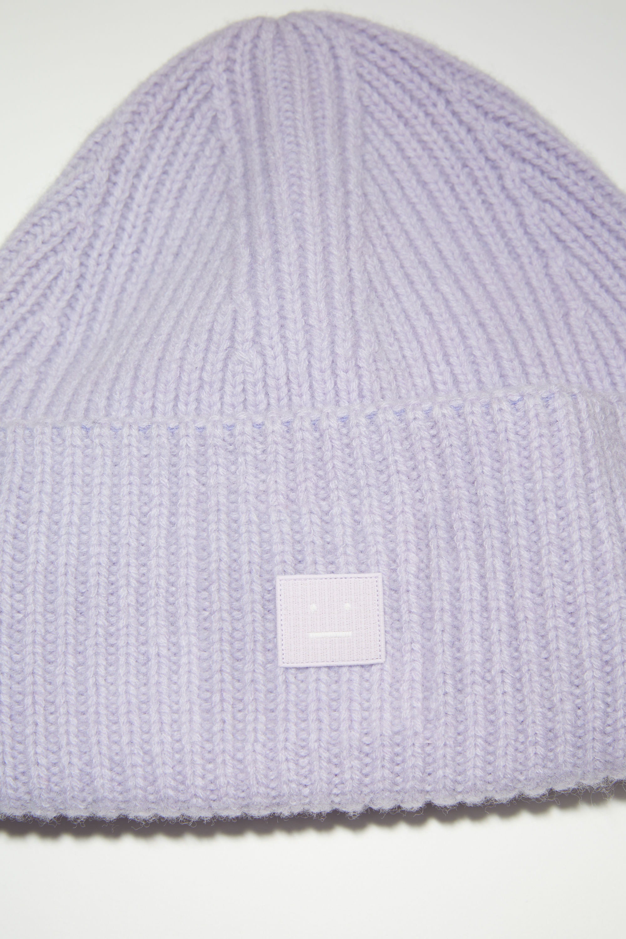 Small face logo beanie - Purple Melange - 4