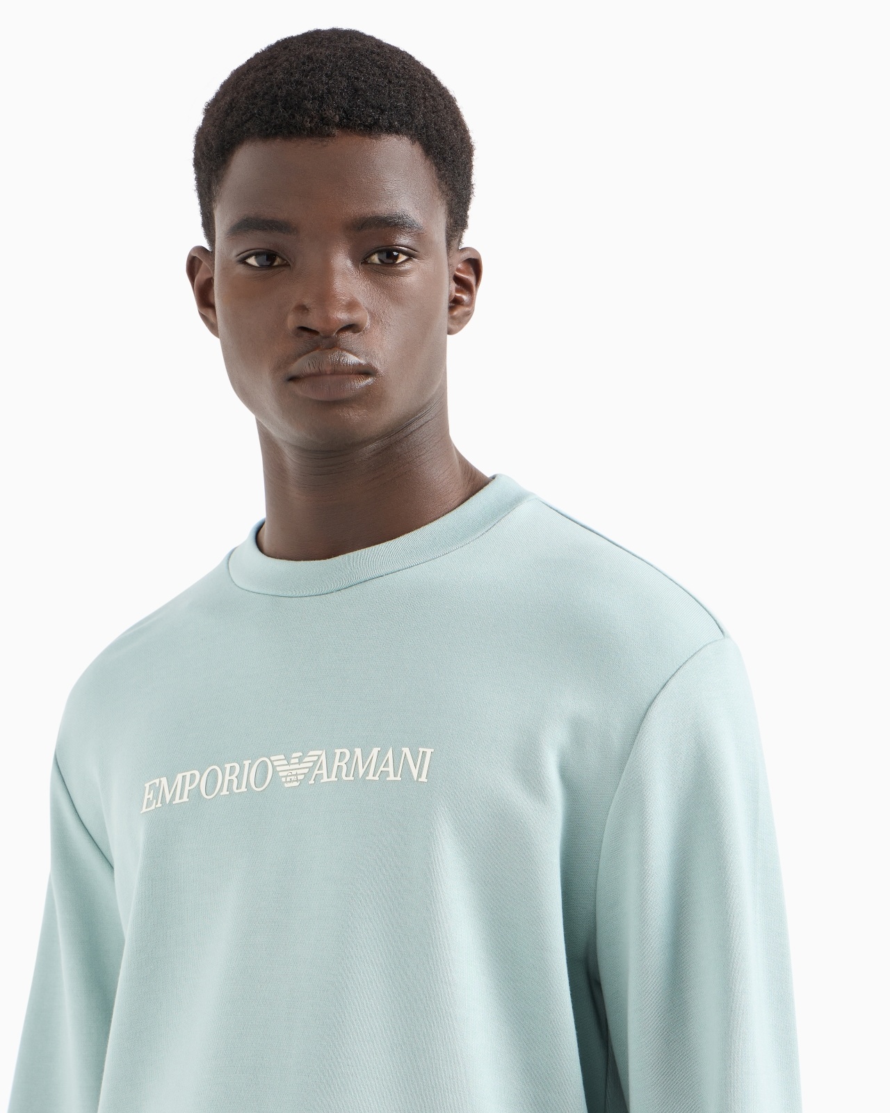 MODAL-BLEND SWEATSHIRT WITH LOGO PRINT - 5