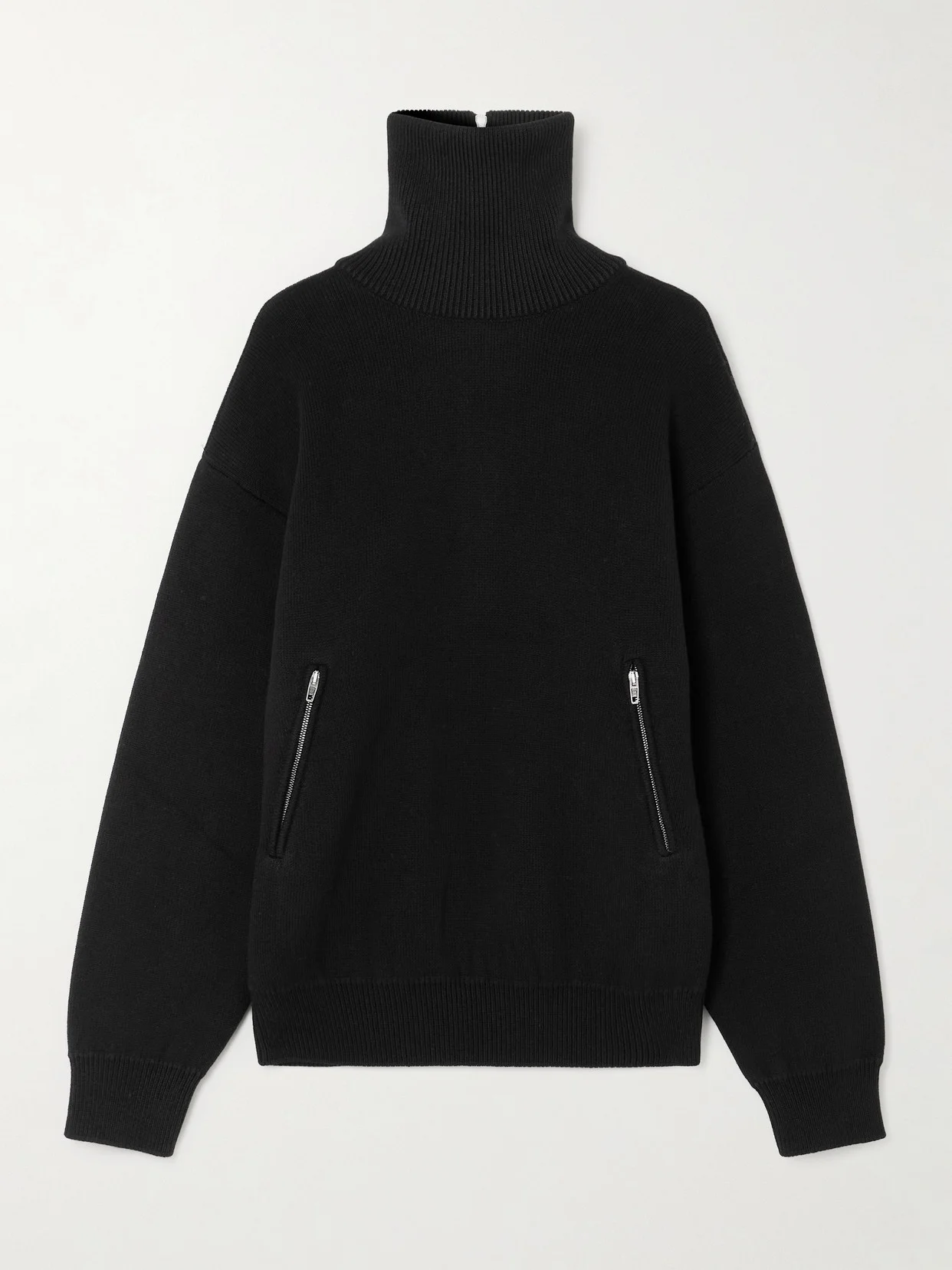 Cotton Half-zip Sweater - 1