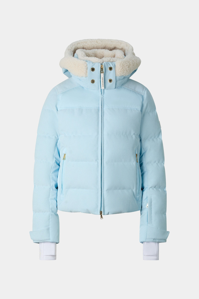 Minu Down Ski Jacket in Light Blue 1
