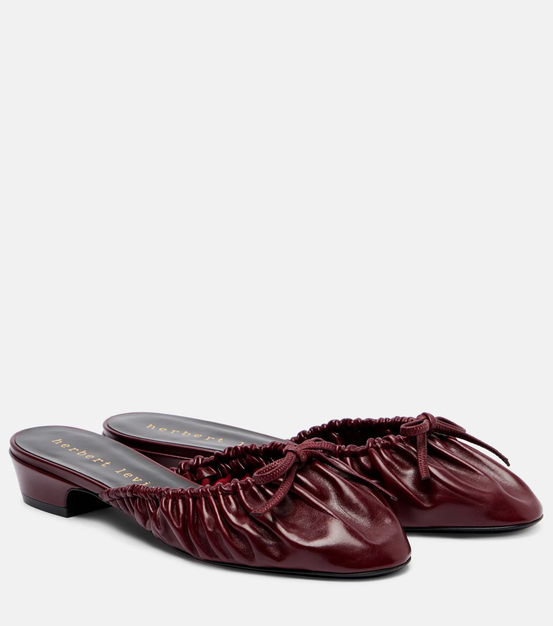 Gather Around patent leather mules - 1