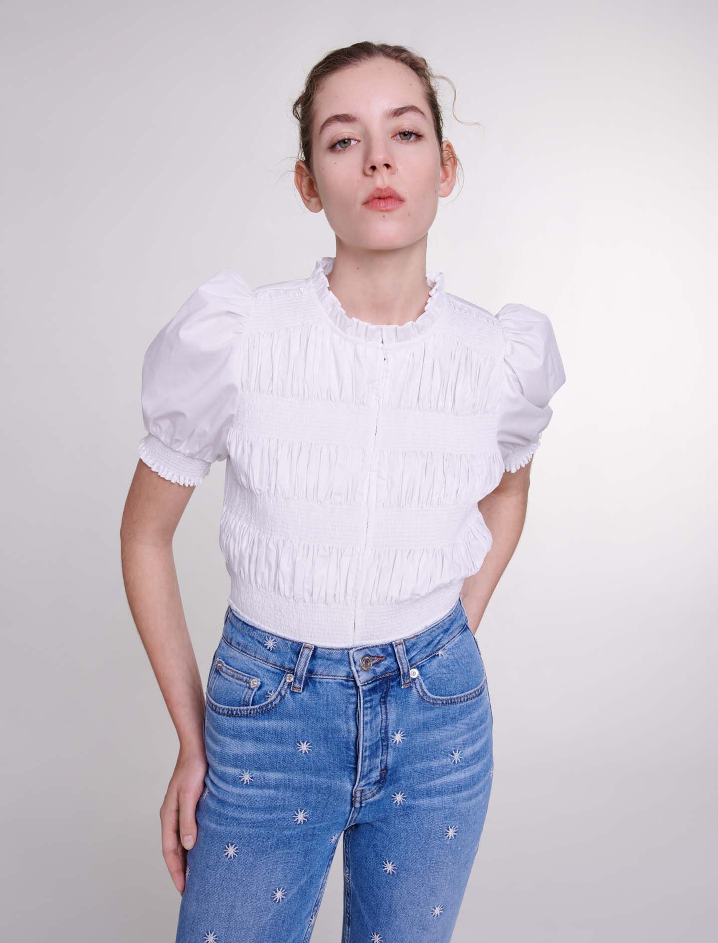 Embroidered jeans - 6