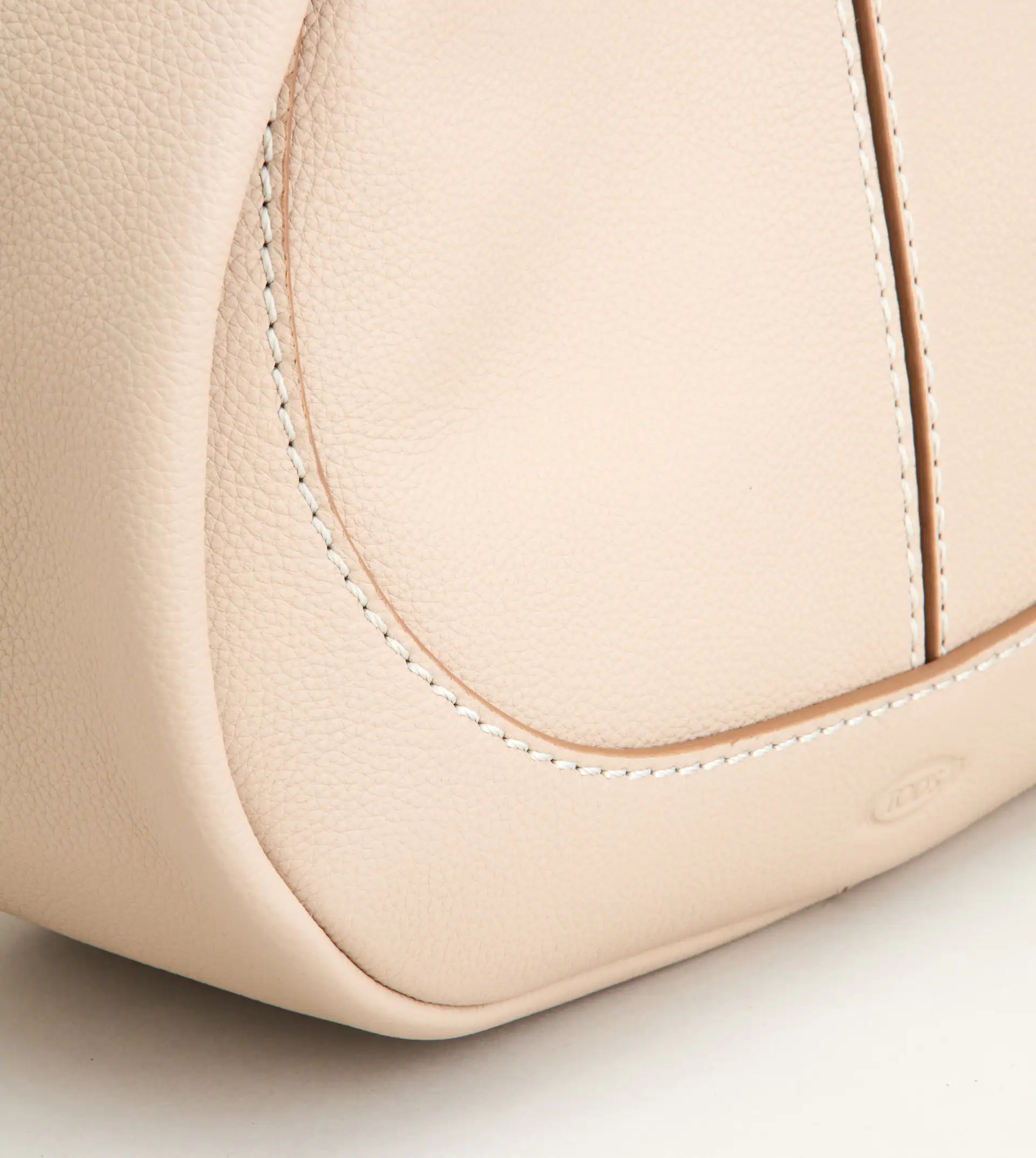 TOD'S SHIRT HOBO BAG SMALL - OFF WHITE - 5