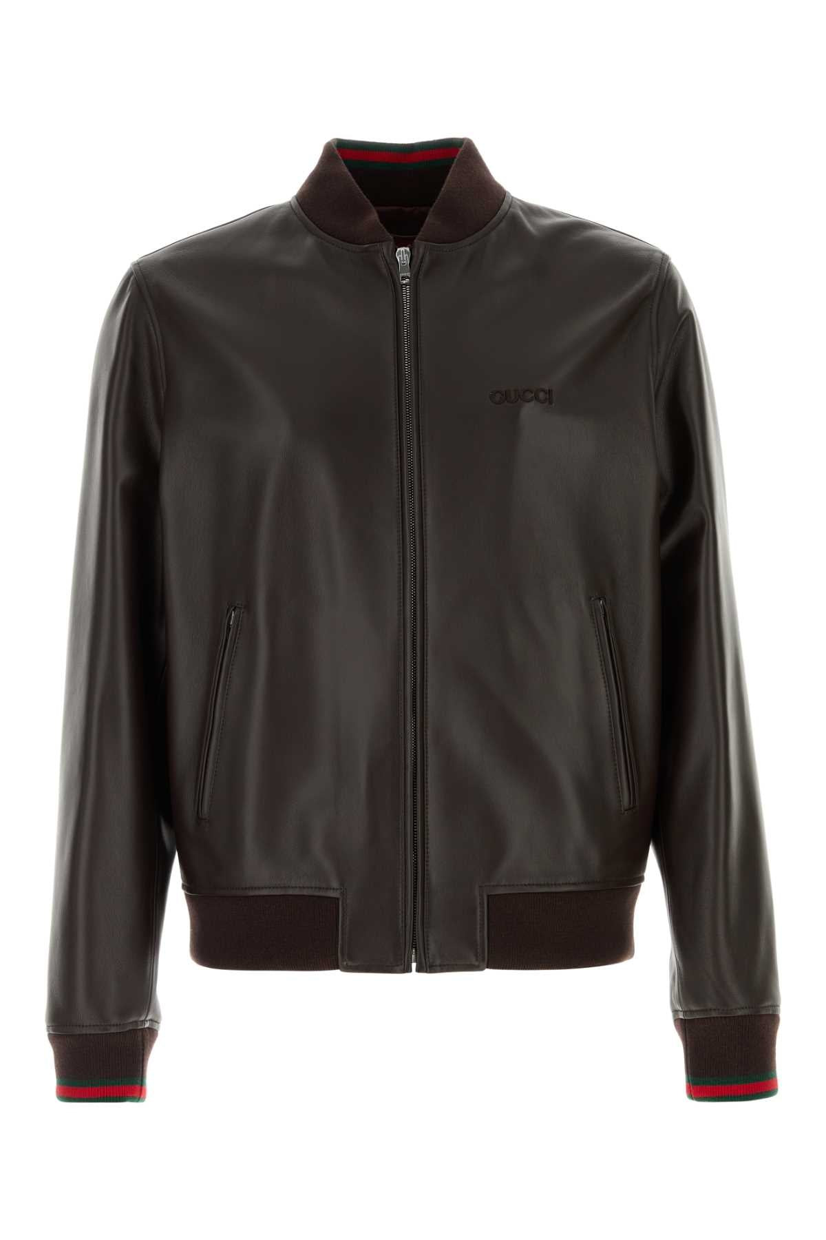 Gucci Men Leather Jkt - 1