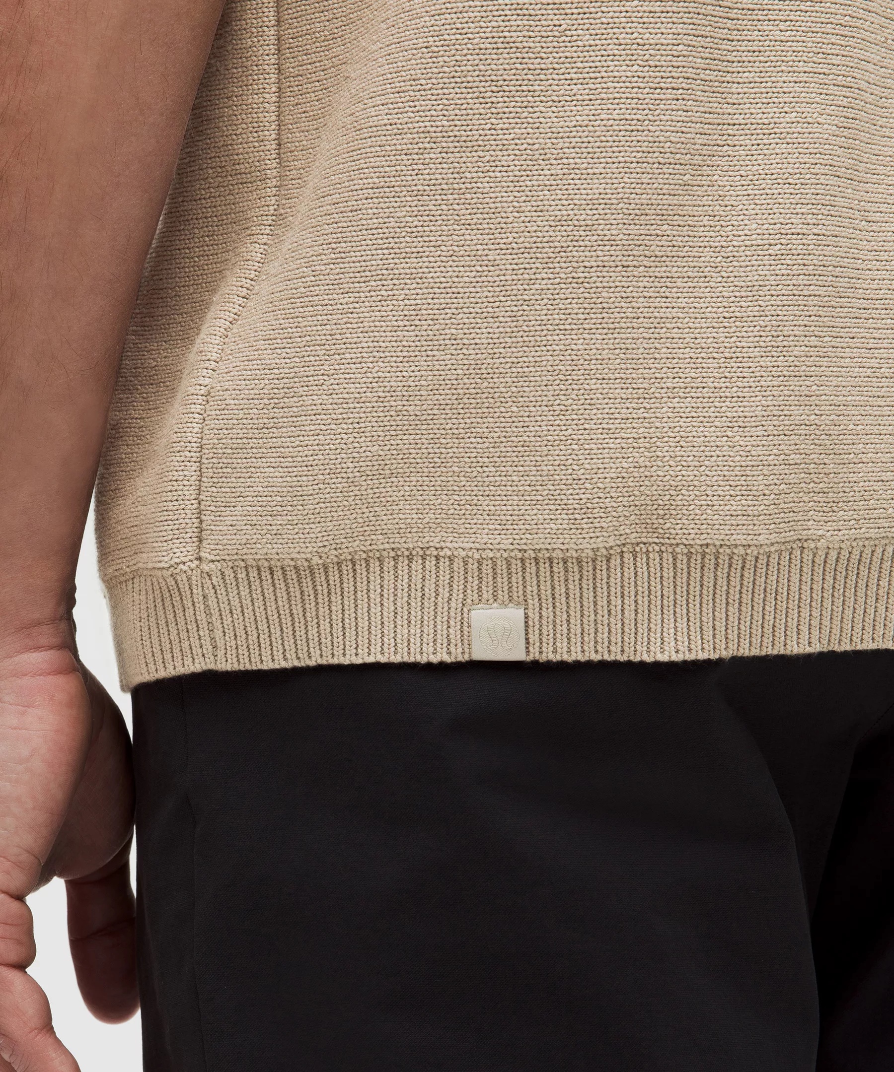 Cotton-Blend Knit Button Up Short-Sleeve Shirt - 5