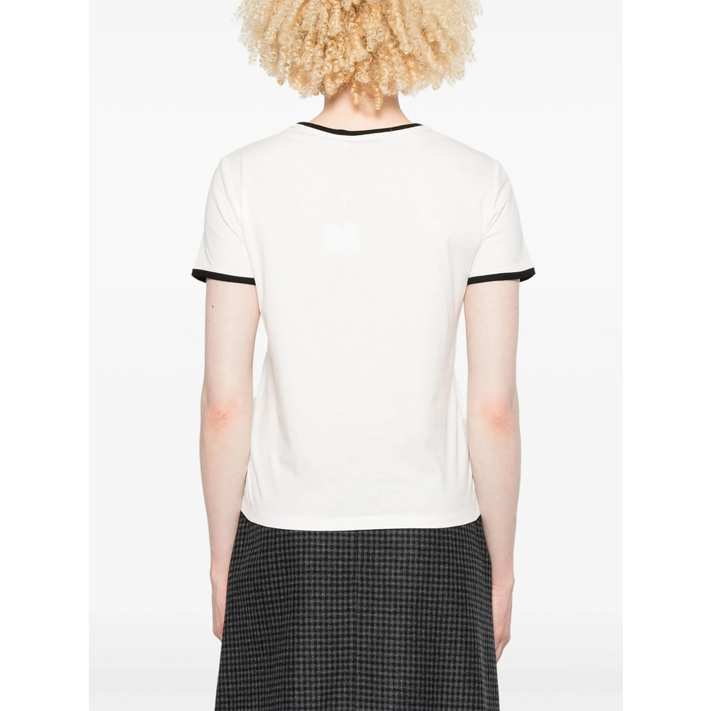 Self-Portrait White Tops - T-Shirts & Jerseys Women - 3