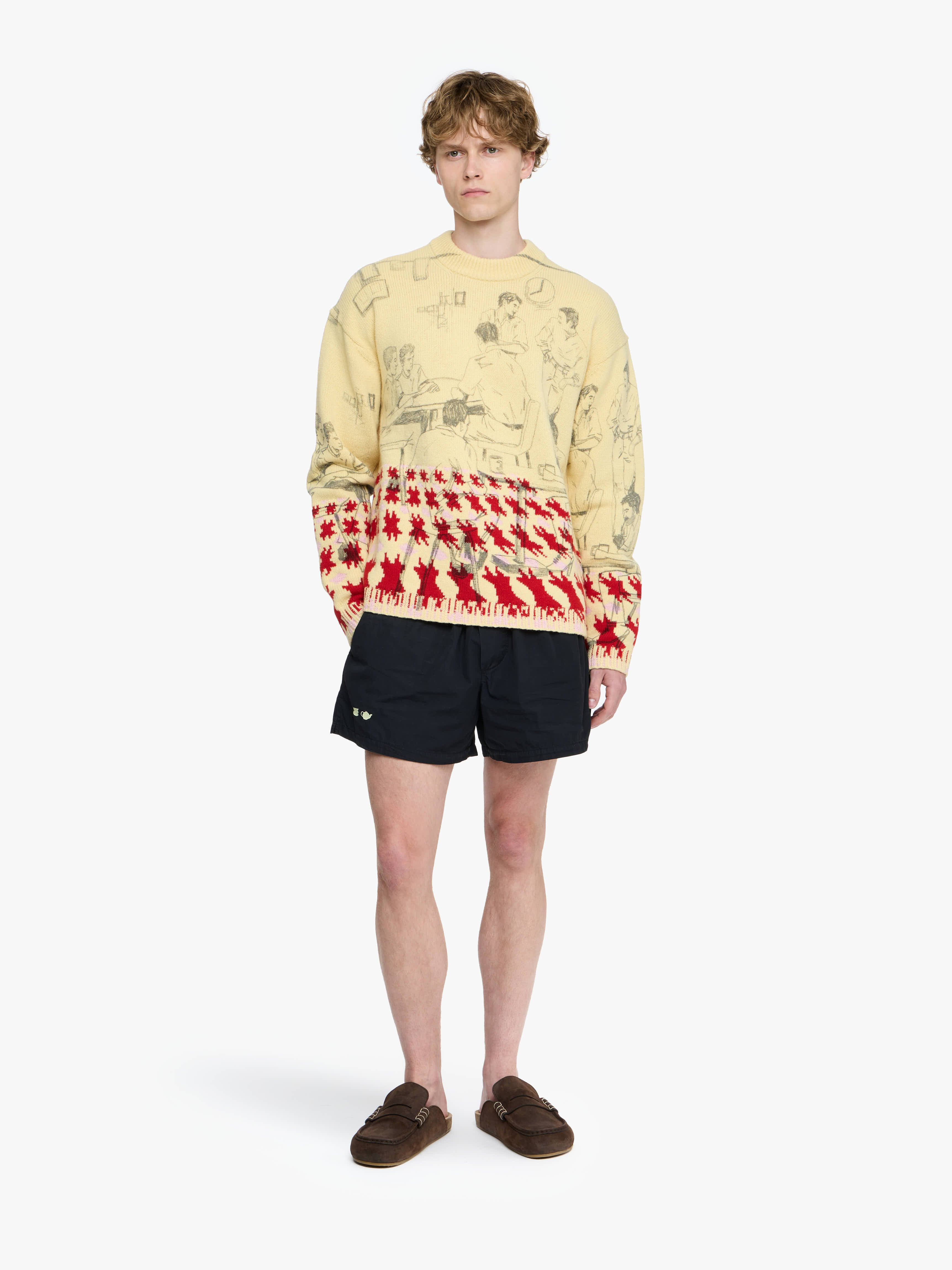 PRINT JACQUARD JUMPER - 2