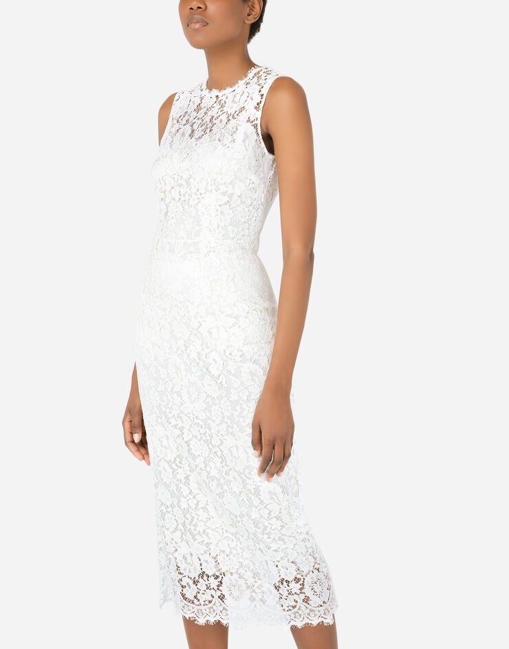 Lace midi dress - 4