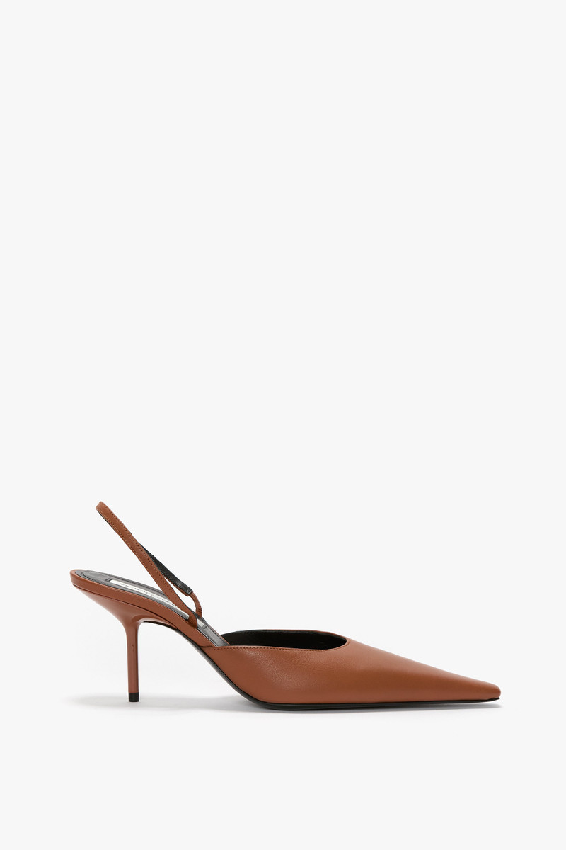 Sloan Halter Back 75 In Dark Tan Leather 1