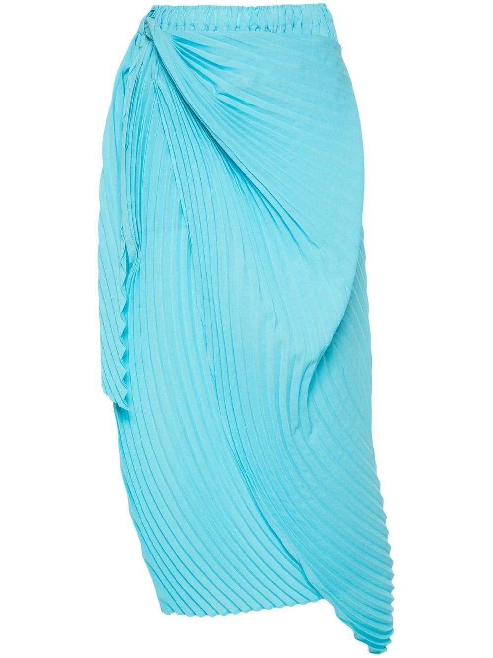 Wrapped Pleats maxi skirt - 1