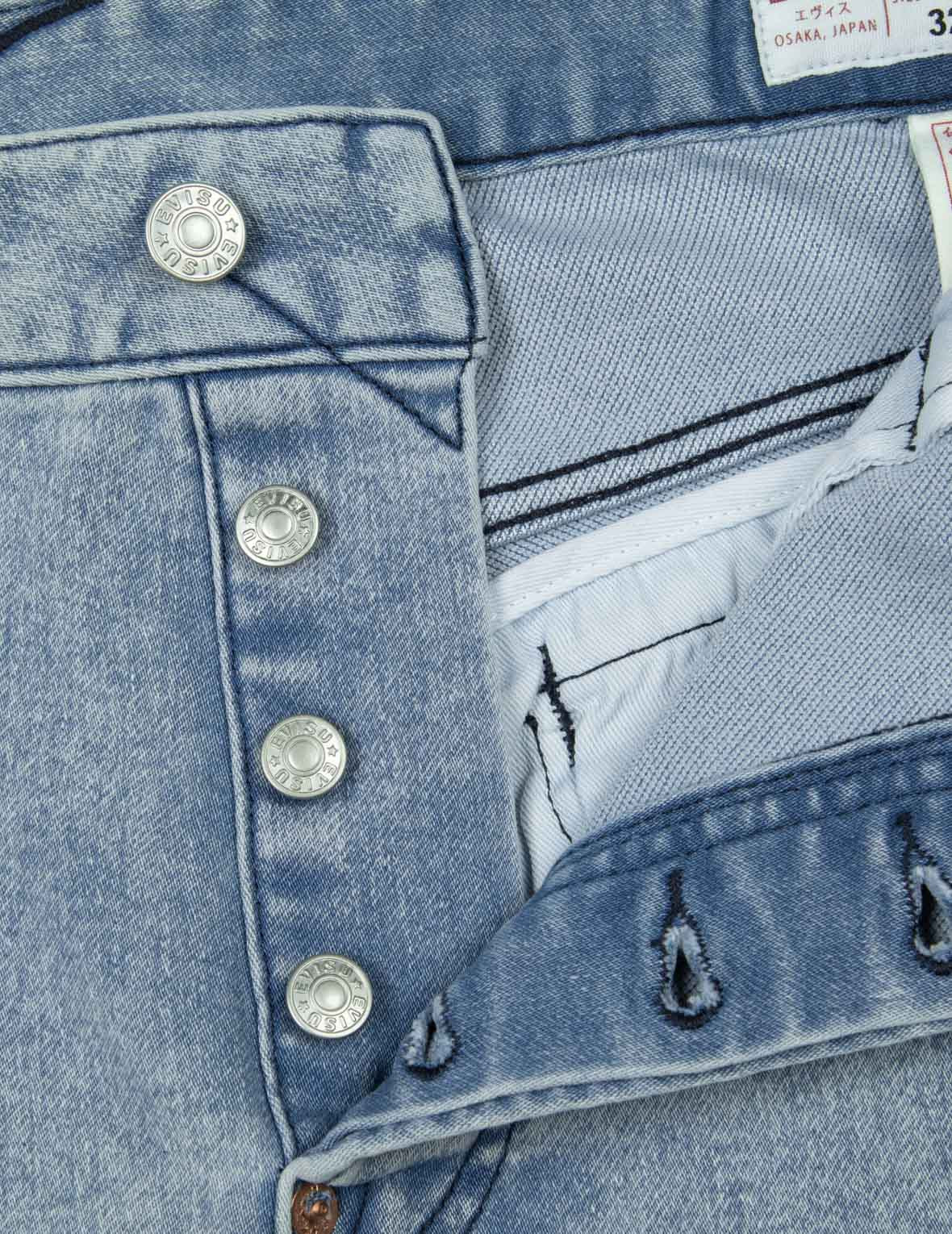 ALLOVER SEAGULL JACQUARD INSERTED DAICOCK REGULAR FIT DENIM JOGGERS - 10
