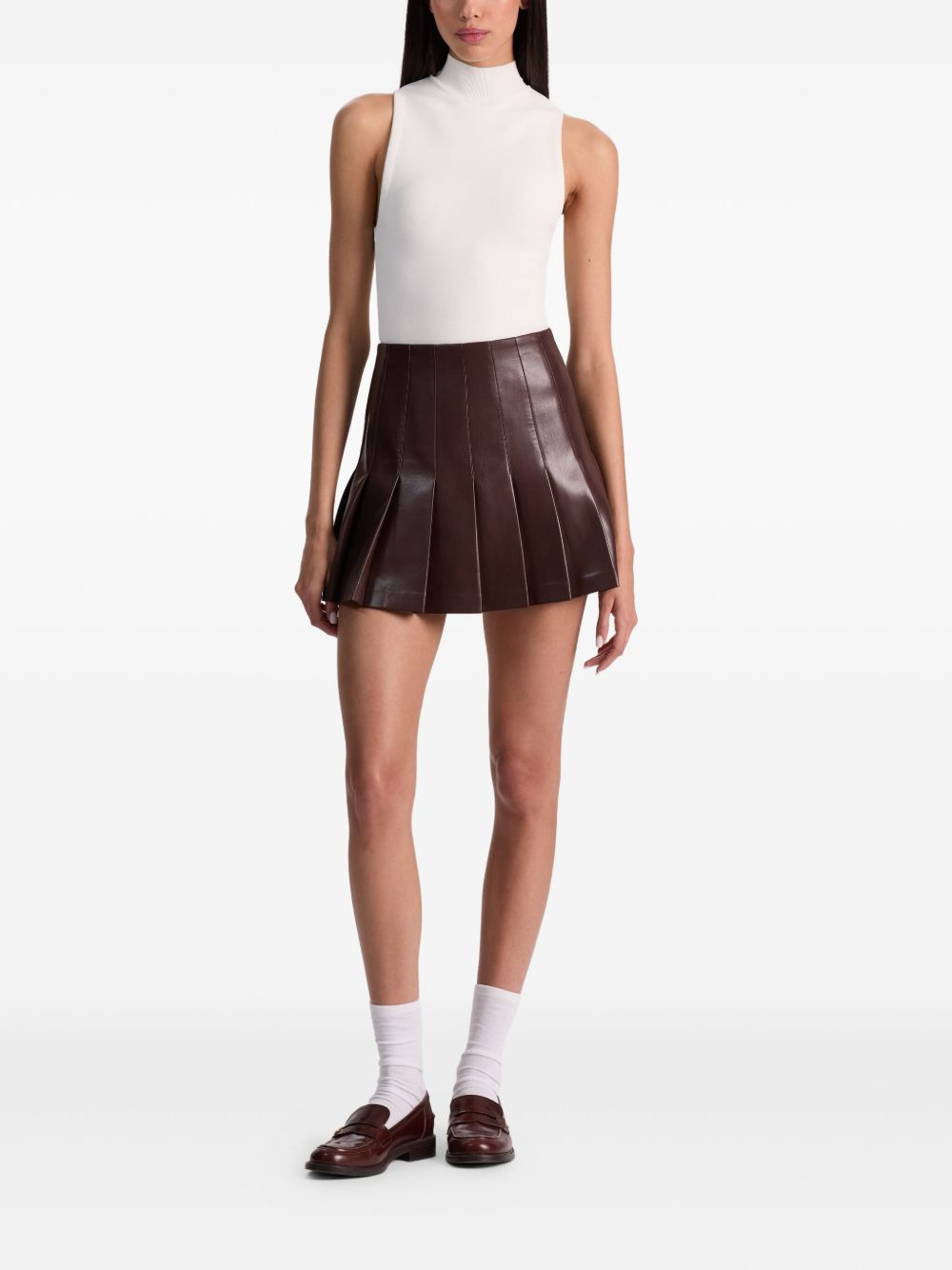 Carter pleated mini skirt - 2