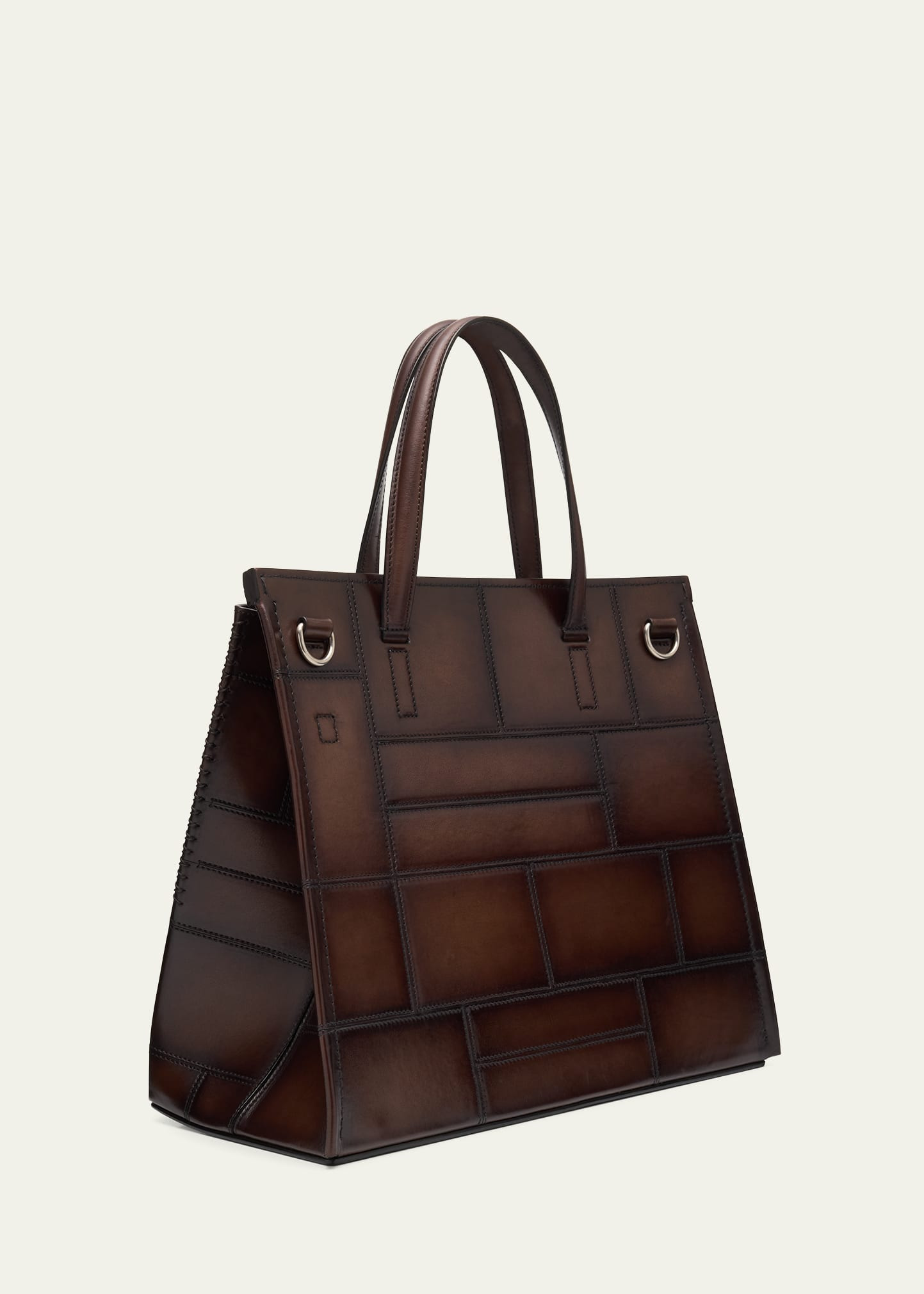 Men's Luti 38 Patchwork Venezia Leather Tote Bag - 3