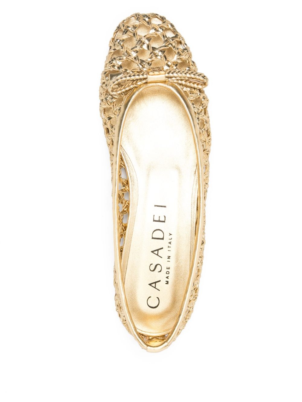 woven ballet flats - 4