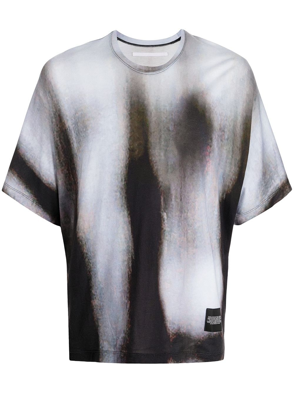 gradient-effect T-shirt - 1