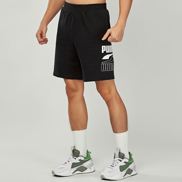 PUMA Rebel 9" Shorts 'Black White' 585296-01 - 3