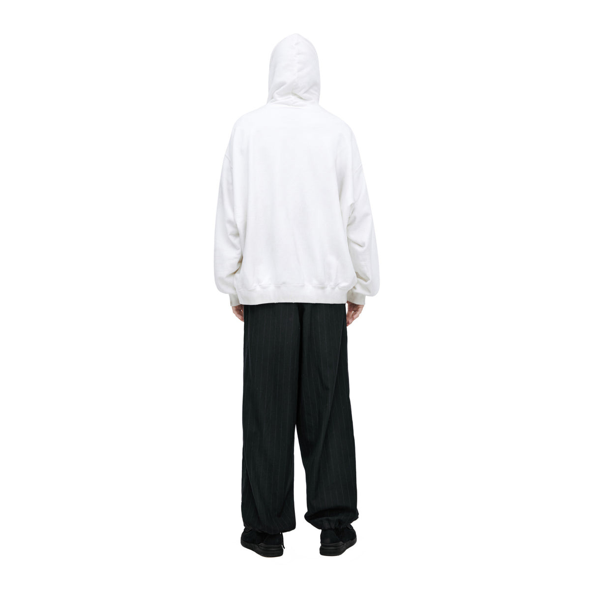 CAP COMBINED HOODIE (WHITE) - 3