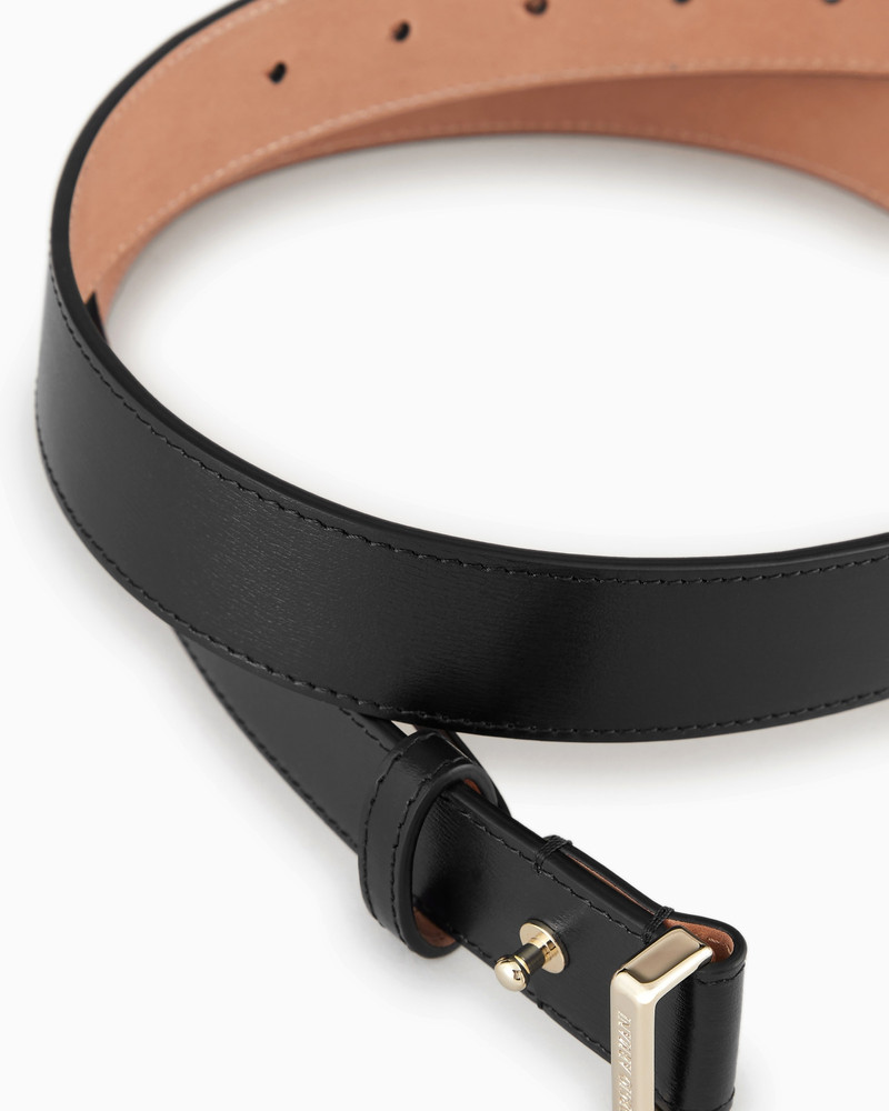 GIORGIO ARMANI Palmellato-leather la Prima belt outlook